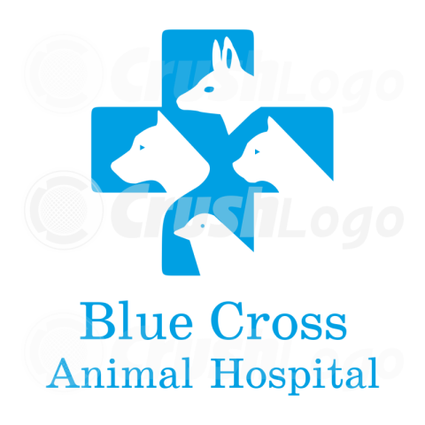 Blue Cross Animal Hospital Logo